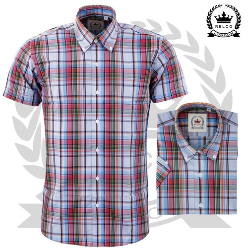 Relco check shirt - check, sleeve