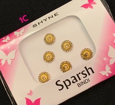 6 x Bindi MULTI COLOUR Indian