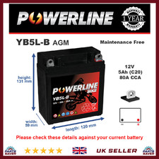 Yb5l agm powerline - yb5l-b,