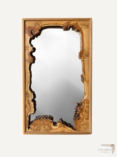 Handcrafted burr oak - handcrafted,