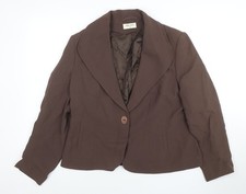 Kaliko Womens Brown Size 18
