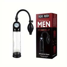 Penis Pump Vacuum Erection Enhancer Cock Enlarger Stretcher Powerup
