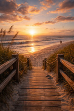 Coastal Sunset Beach