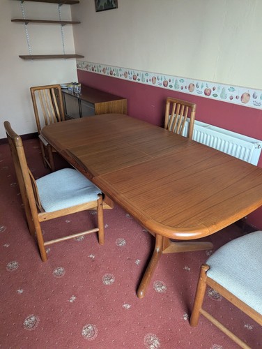 Solid wooden extendable dining - solid,