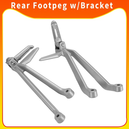 Rear footrests holders - footrests, w/holders