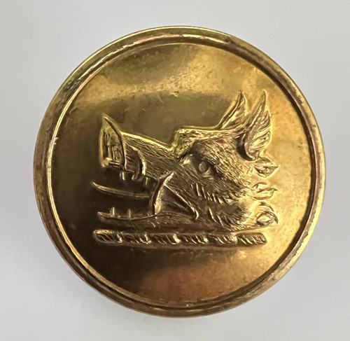Antique livery button gilt - livery,