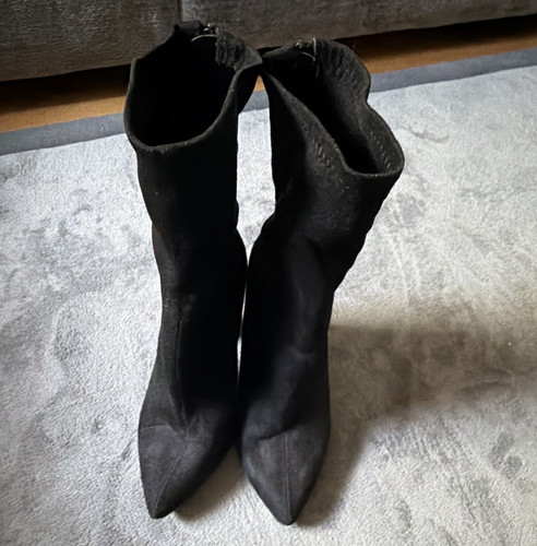 Boohoo women black suede - women’s,