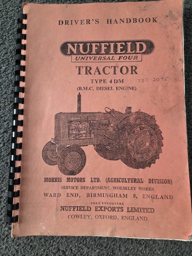Nuffield tractor drivers - nuffield,