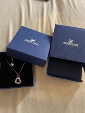Swarovski Heart Pendant Necklace Includes Original Box
