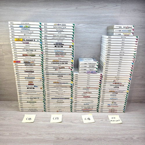 X143 job lot nintendo - nintendo, wii