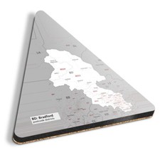 Triangle MDF Coaster Bradford