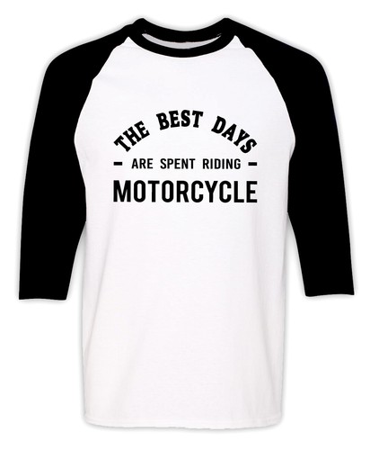 Mens motorcycle raglan shirt - mens,