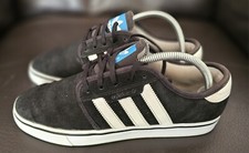 Adidas Busenitz Skateboarding Trainers Black White,UK 6 