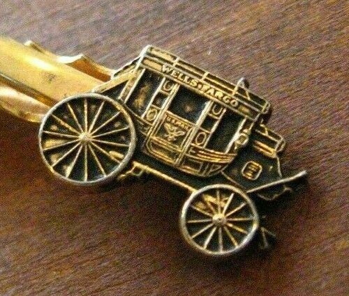 Wells fargo stagecoach tie - stagecoach,
