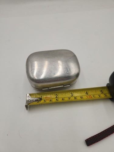Aluminum soap tin dish - soap,