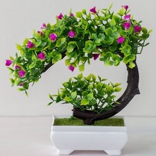 Potted Artificial Bonsai Tree