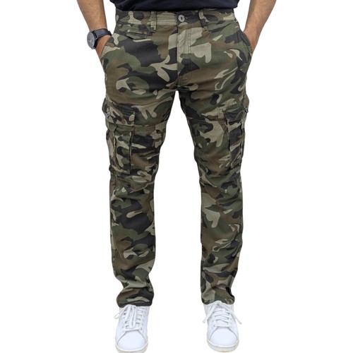 Mens cargo trousers camouflage - mens,