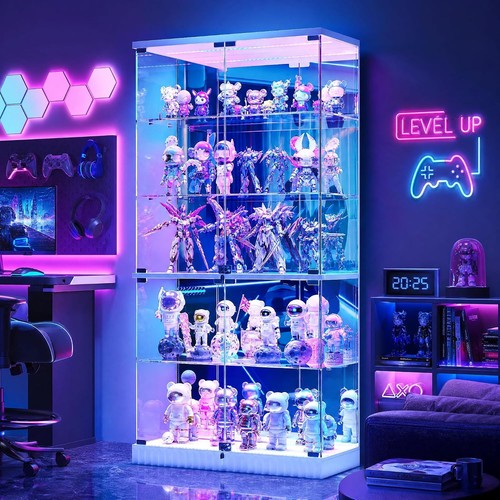 Tier display cabinet with - 5,