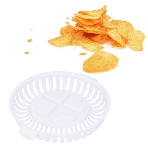 Microwave oven potato chip - potato,