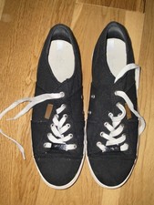 Lloyd&pryce Tommy Bowe Black Canvas shoes Size 7