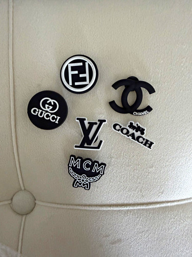 Croc charms set - set, 5