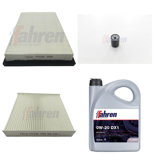 Fahren with oil service - with,