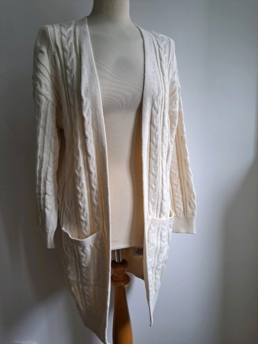 Lady joules cable knit long - cable,
