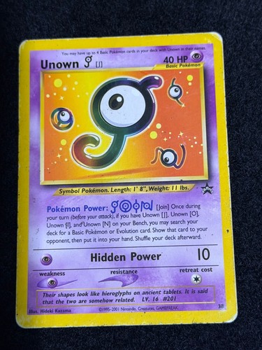 Unown promo wotc - promo,