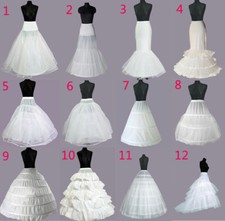  Wedding Bridal Quality UNDERSKIRT Petticoat Crinoline Hoop UK Large Size