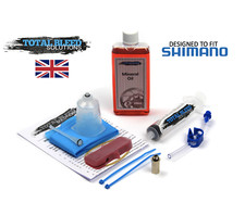 TBS Shimano Funnel Bleed Kit For All Shimano Brakes. 100ml Mineral Oil Options