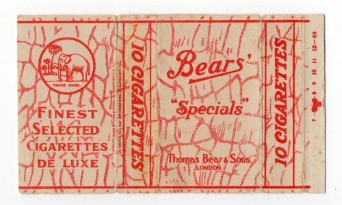 Old empty cigarette packet - empty,