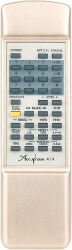 Replaced remote control - rc-18,