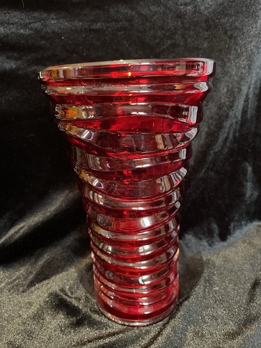 Vintage ruby red art - art, glass