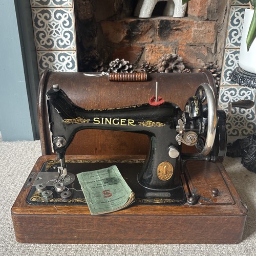 Antique 1919 singer 99k hand - 1919,