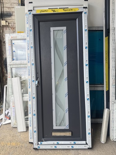 New anthracite grey upvc - grey,