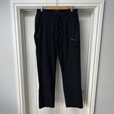 Craghoppers Trousers Men's W34 Large Black Prostretch Straight leg Outdoors Pant