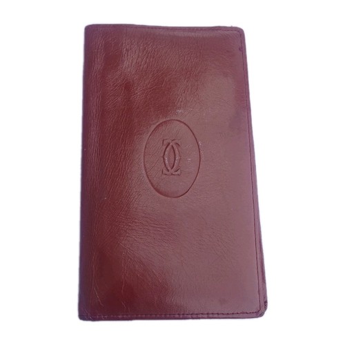Cartier wallet leather bifold - wallet,