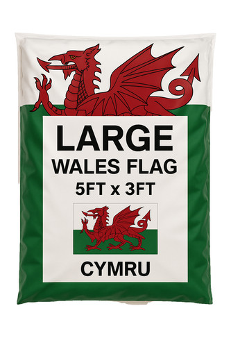 Giant 5ft 3ft wales - 5ft, rugby