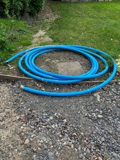 63mm mdpe blue water pipe. 27m minimum length.