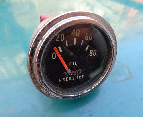 Electric oil pressure gauge - oil,