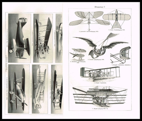 Early aviation aircraft - aviation,