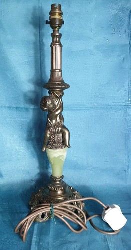 Vintage brass cherub table - ​vintage,