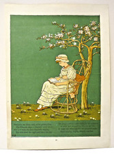 6 antique woodblock prints