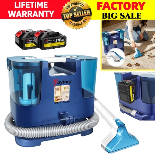 Cordless carpet cleaner - cordless, carpet-cleaner