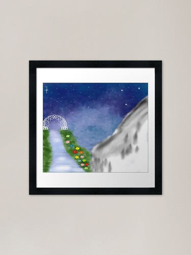 Beautiful lake framed - beautiful,