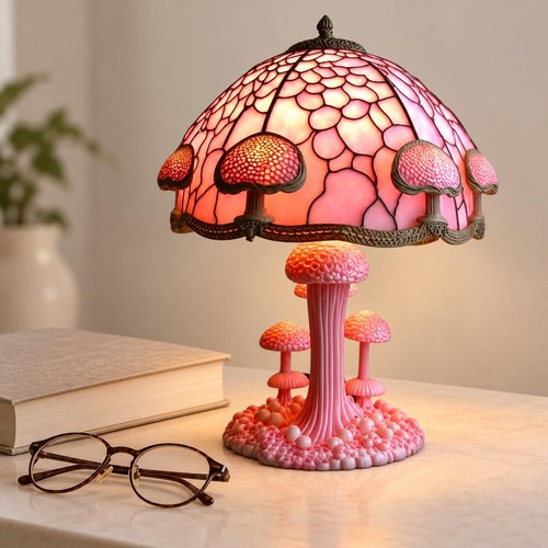 Mushroom table lamp - mushroom,