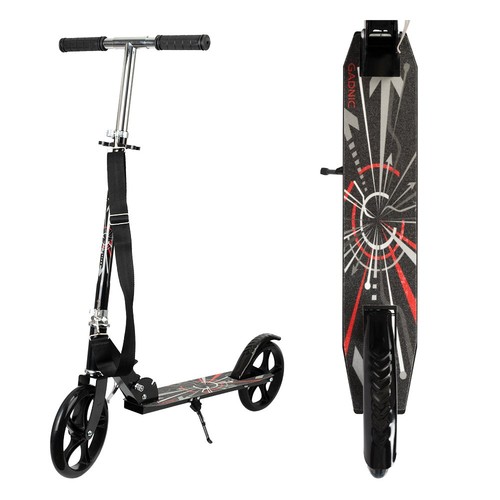 Adult teens kick scooter - teens,