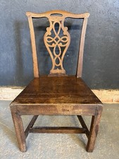 Antique Dining Chair With Elm
