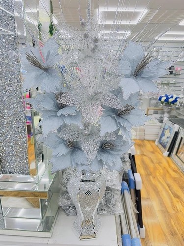 Artificial glitter lily - glitter, flower
