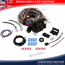 21 Circuit 17 fuses Wiring Harness Street Rod Universal Wire Kit Set Fit CHEVY